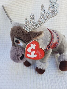 Ty Sparkle Sven Plush - New With Tags